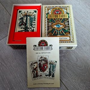Tattoo Tarot Ink & Intuition Complete Set W/ instructions